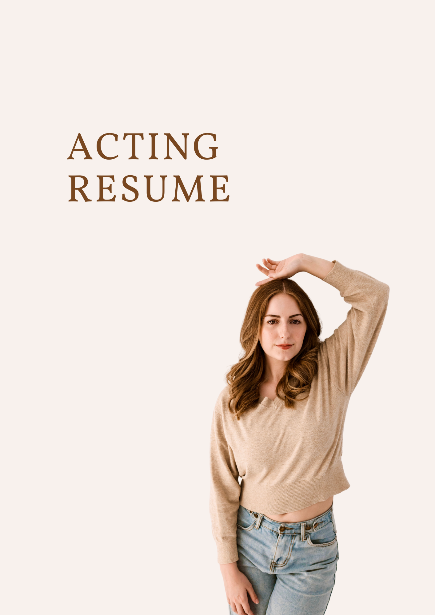 Acting Resume